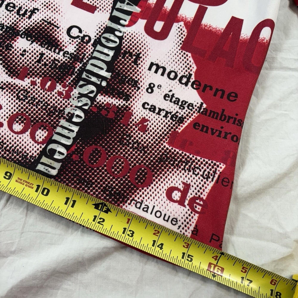 Y2K Paris Rhinestone Baby Tee Cropped Graphic Bellisima - Picture 6 of 8